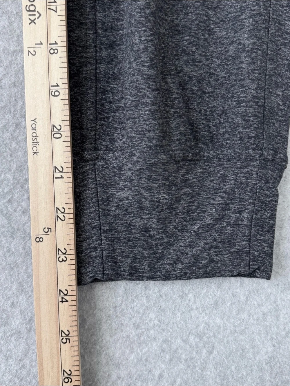 Lululemon Jogger Pants Size 4 Gray W6BYMS Ready to Rulu High Rise Cropped